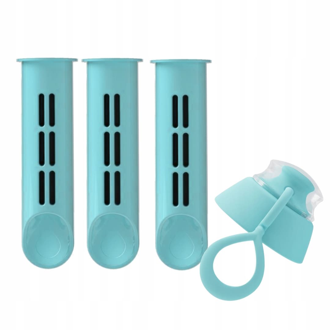 Zestaw Dafi Soft butelka filtrująca turkusowa 0,5l + 4x filtr + nakrętka